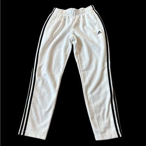 Adidas : White Button-Down Sweats